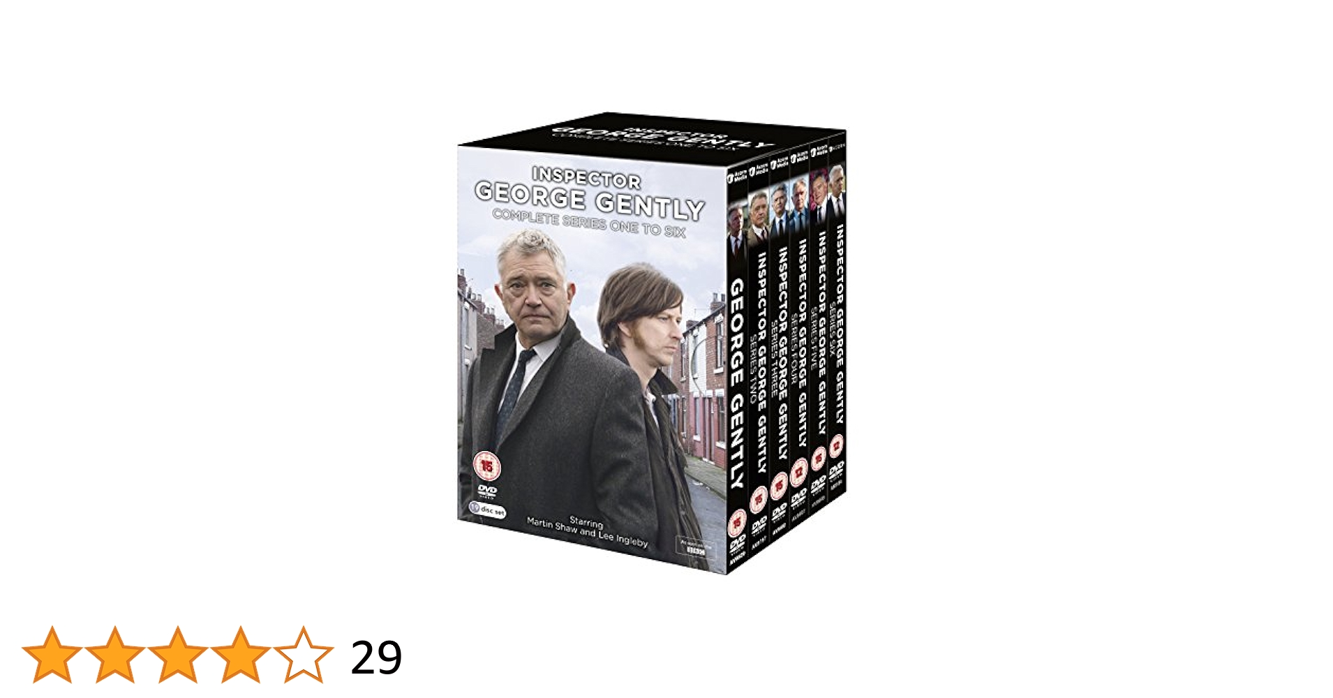 Amazon.co.jp: George Gently Series 1-6 Complete [DVD] : DVD